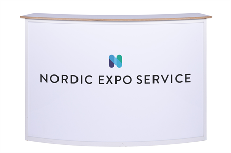 Print på ljuslådefilm, rund bardisk